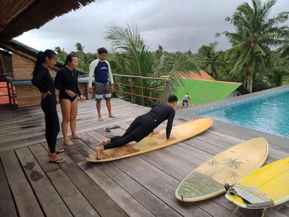 Lexias Hostel And Workspace - Siargao Catangnan Exterior foto